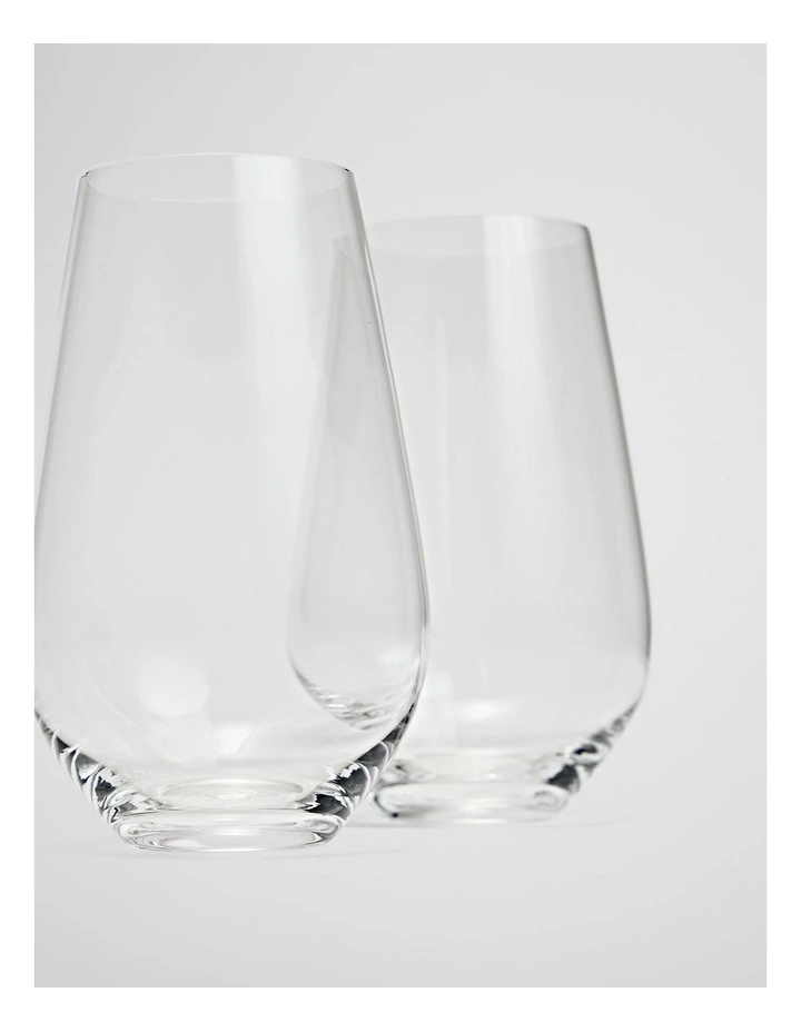 Blaire Highball Set Of 2 in Clear image 2