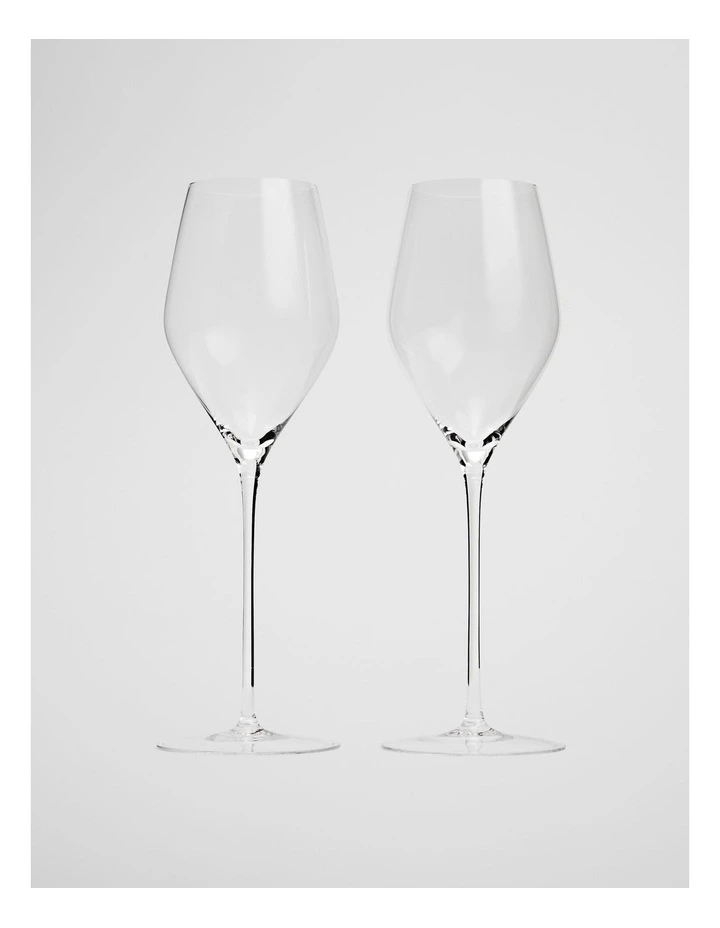 Blaire Flute Set Of 2 in Clear image 1