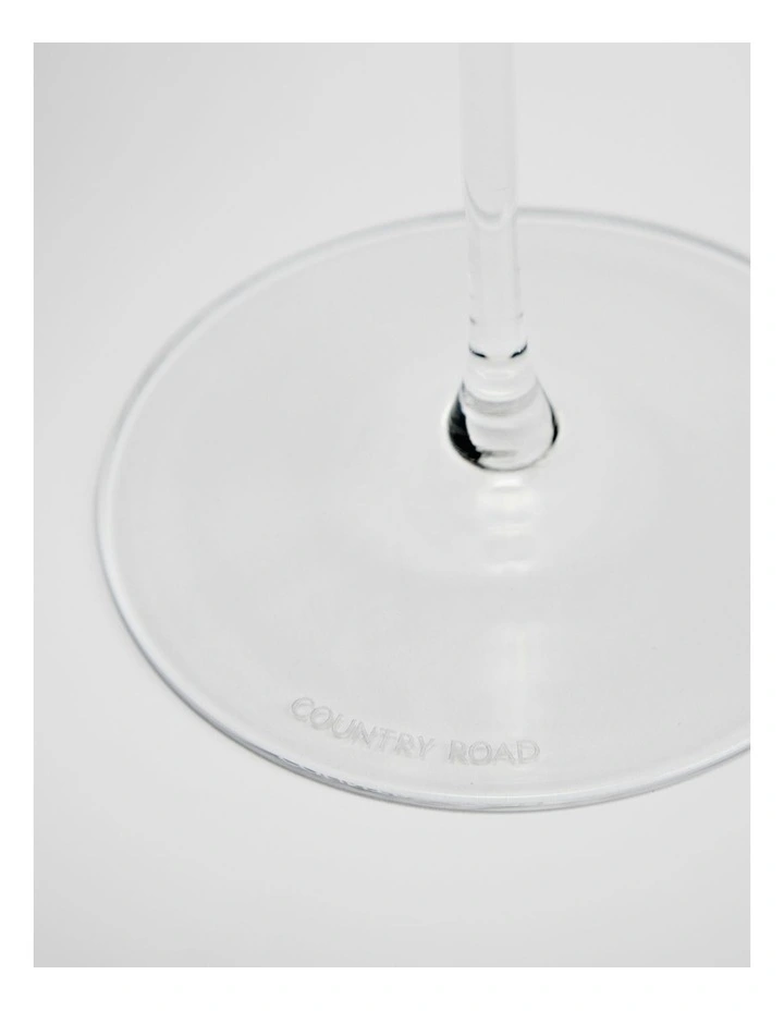 Blaire White Wine Set Of 2 in Clear image 2