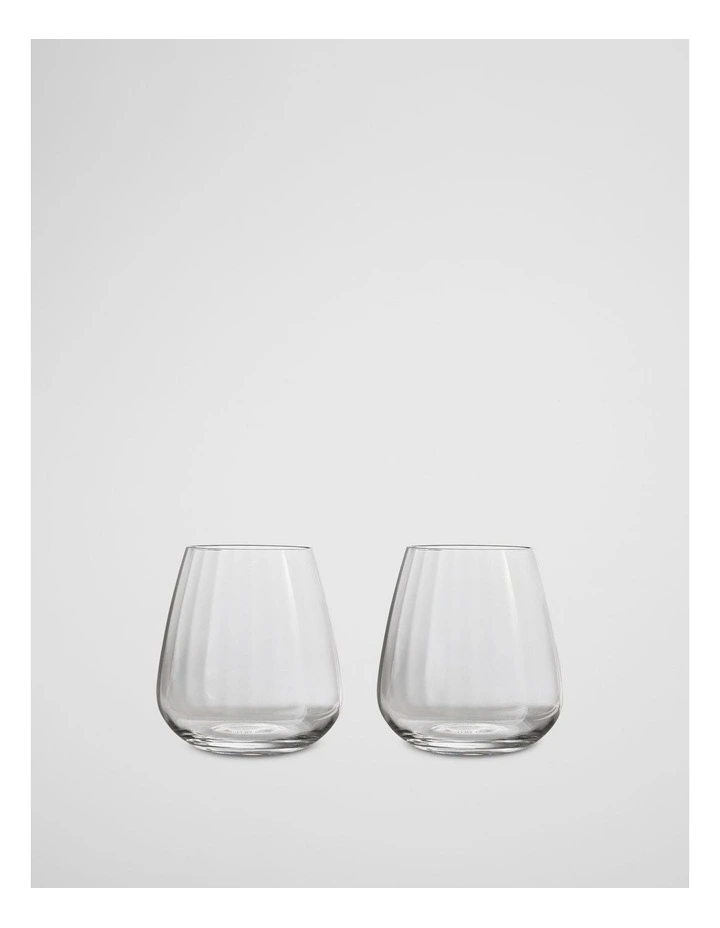 Viola Tumbler Set Of 2 in Clear image 1