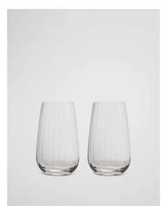Viola Highball Set Of 2 in Clear