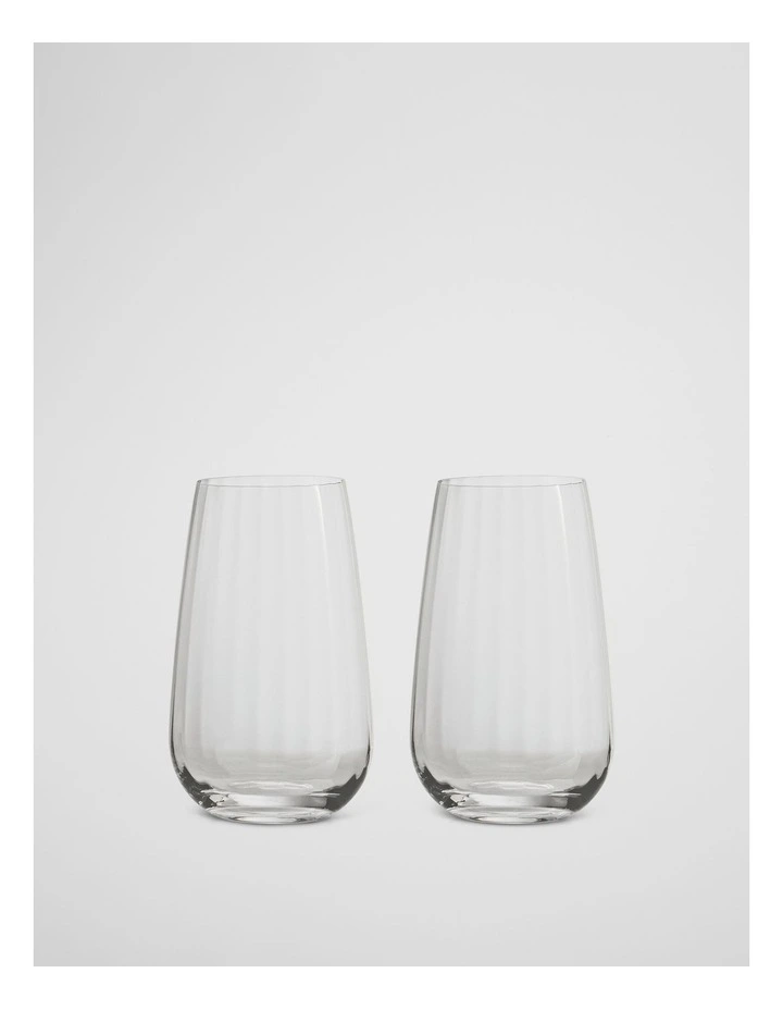 Viola Highball Set Of 2 in Clear image 1