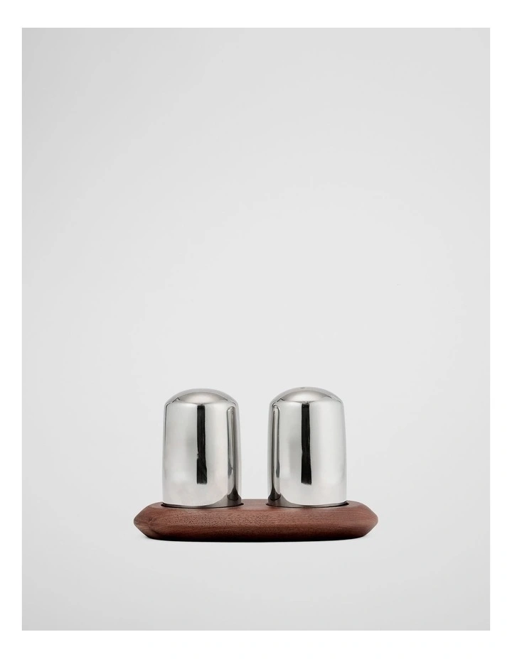 Polly Salt & Pepper Shaker Set in Silver image 1