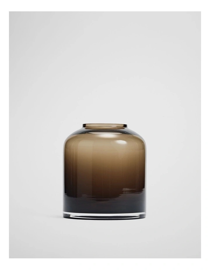 Dom Small Glass Vase in Nutmeg image 1