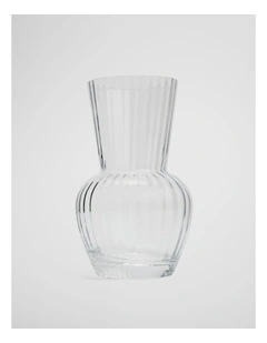 Vicki Medium Glass Vase in Clear
