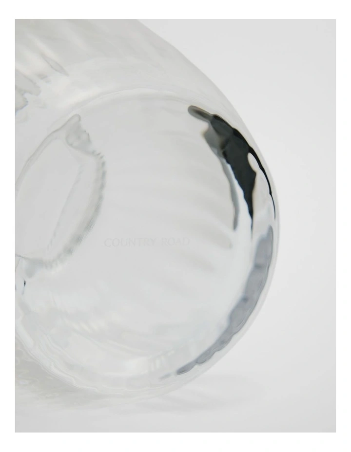 Vicki Medium Glass Vase in Clear image 4