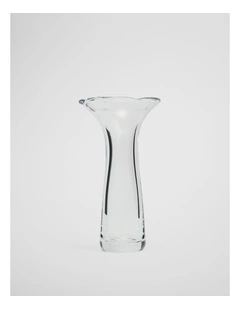 Olinda Small Glass Vase in Clear