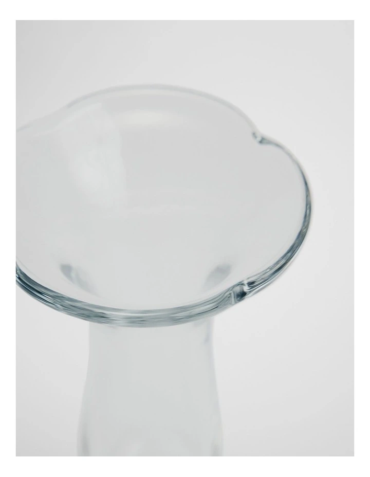 Olinda Small Glass Vase in Clear image 2