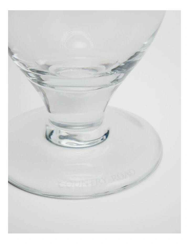Ana Medium Glass Vase in Clear image 3