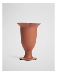 Ana Medium Porcelain Vase in Auburn