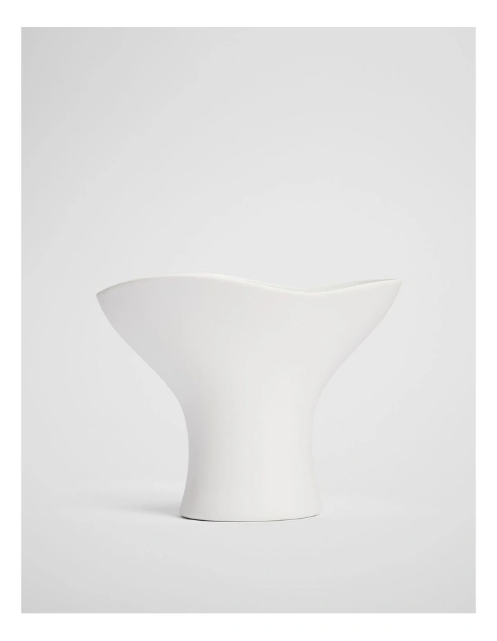 Pela Small Plant Vase in Snow image 1