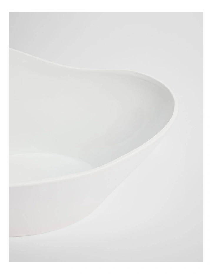 Pela Porcelain Decoration Bowl in Snow image 2