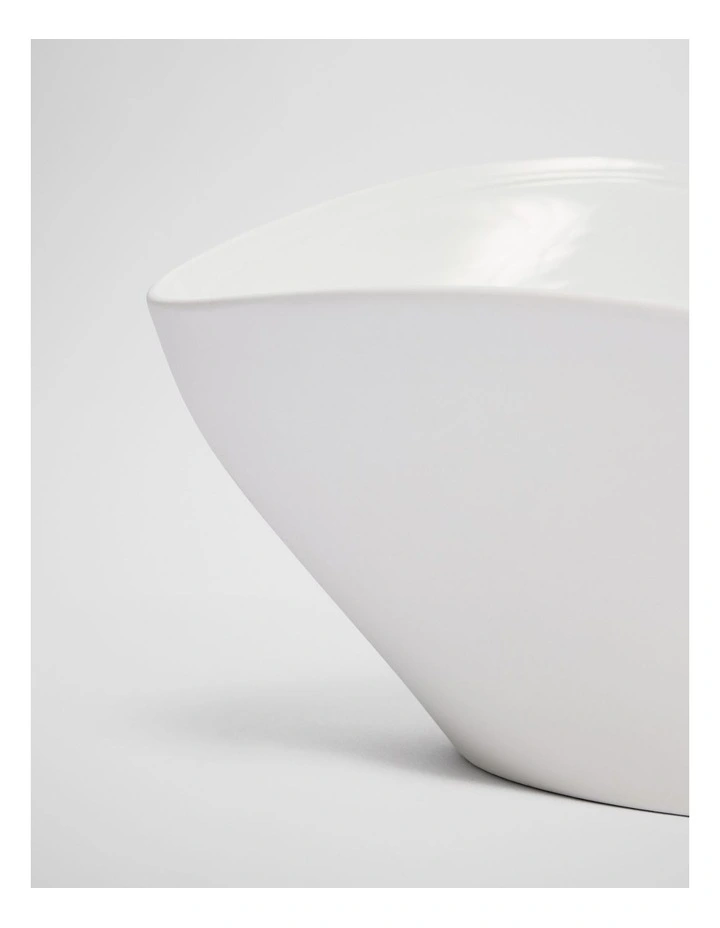 Pela Porcelain Decoration Bowl in Snow image 3