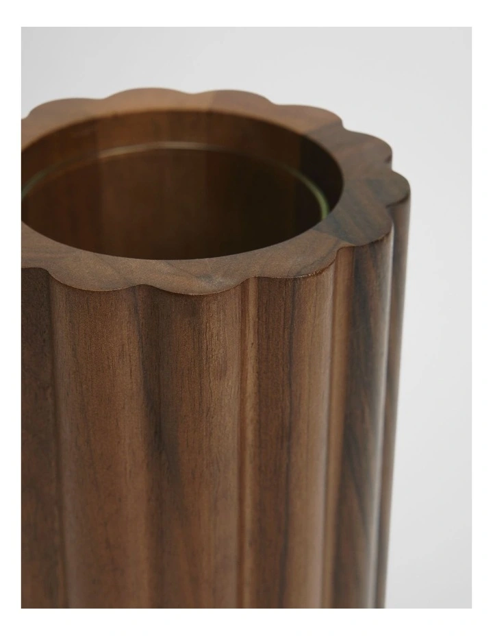 Royston Vase in Walnut image 2