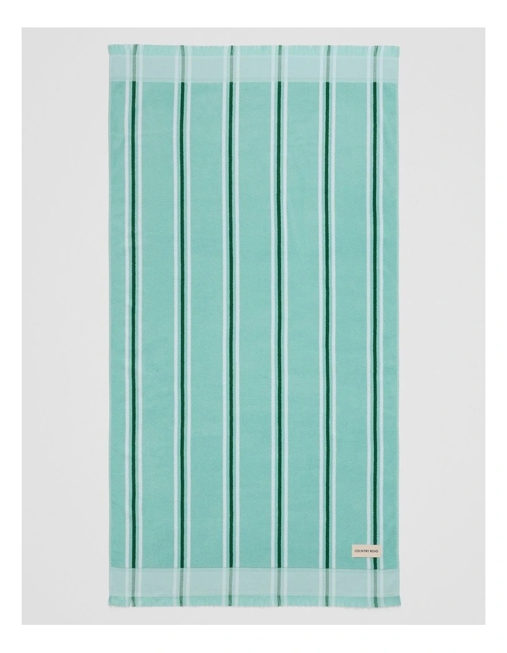 Ebb Beach Towel Towel in Ripple image 1