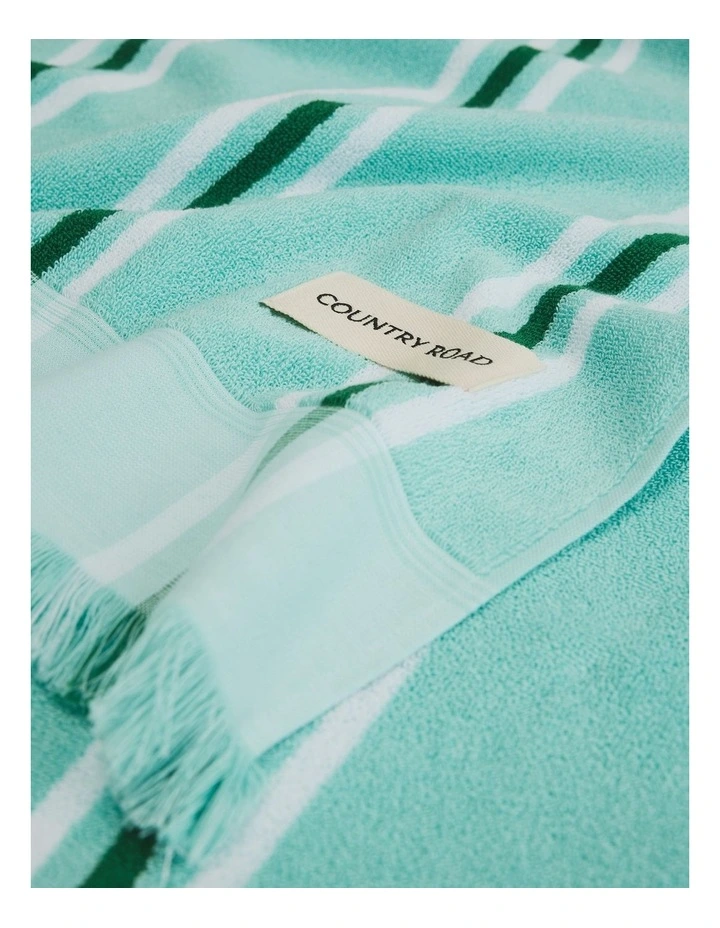 Ebb Beach Towel Towel in Ripple image 2