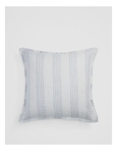 Skye Linen European Pillowcase in Ciel Blue