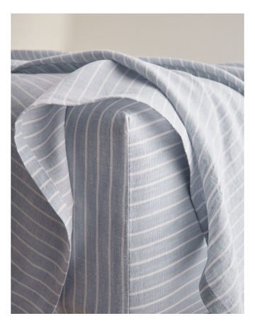 Ciel Blue Pinstripe colour