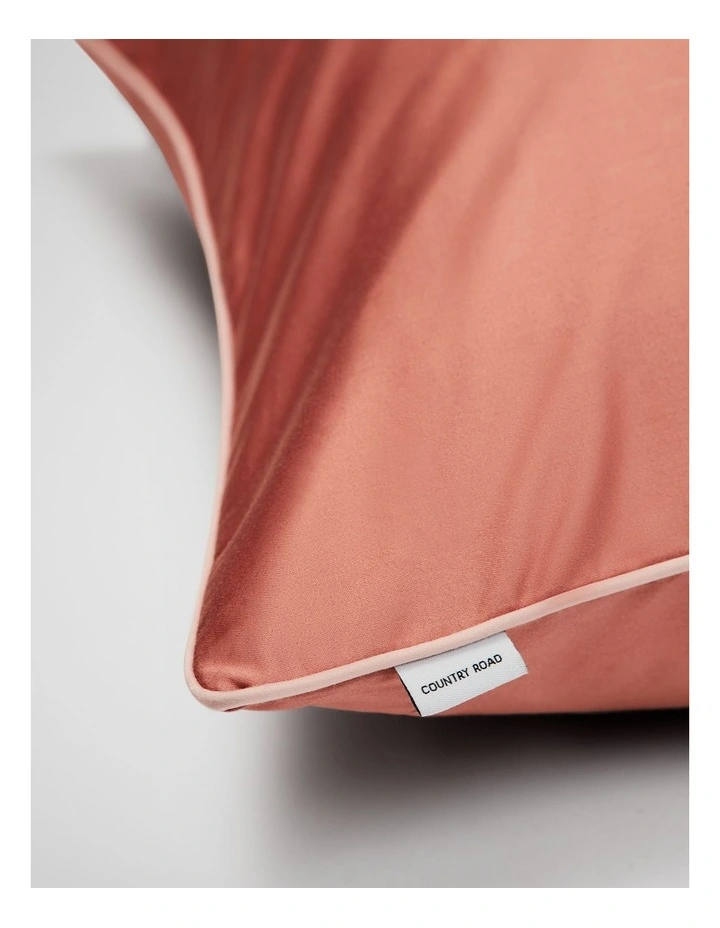 Dita Organically Grown Cotton European Pillowcase in Auburn image 2