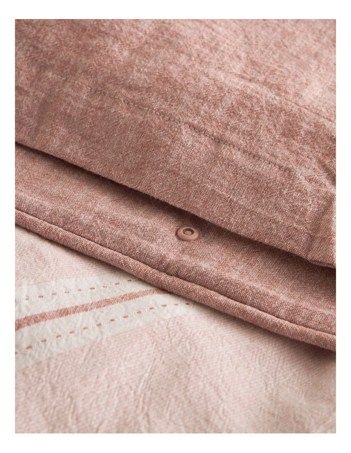 Kaia King Single Quilt Cover in Bud image 4