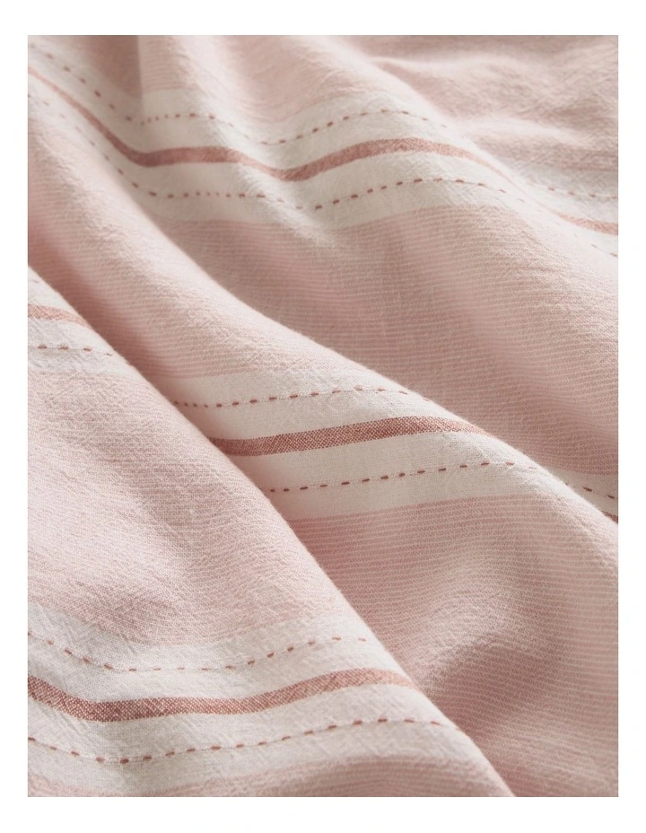 Kaia King Single Quilt Cover in Bud image 6