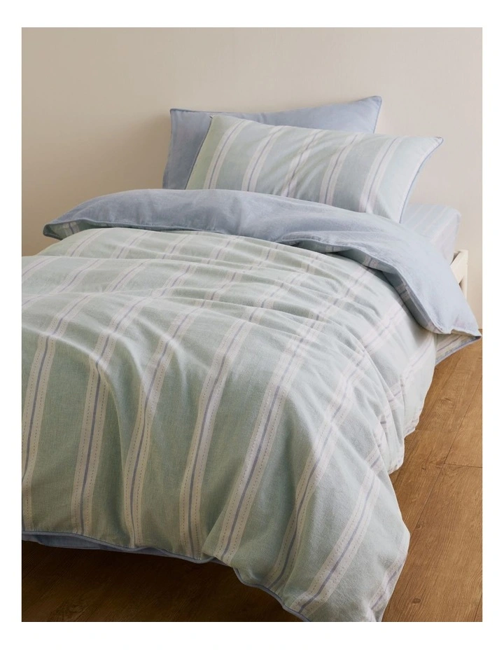 Kaia Single Quilt Cover in Ripple image 1