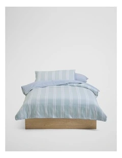 Kaia Single Quilt Cover in Ripple