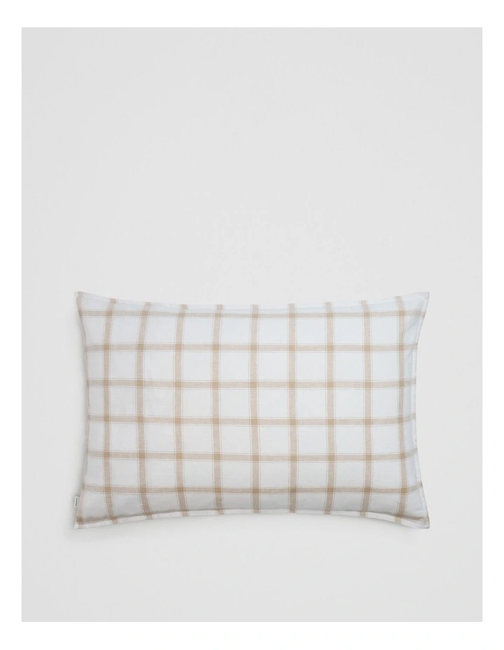 Luca Standard Pillowcase Pair in Natural image 3