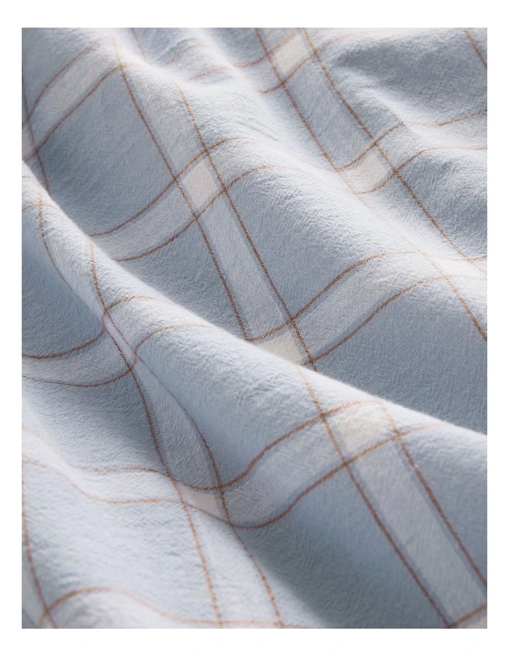 Luca Double Quilt Cover in Ciel Blue image 6