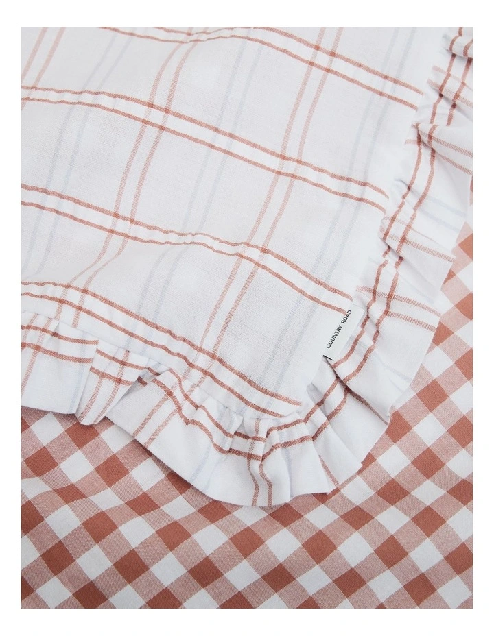 Holly Double Quilt Cover in Multi Check image 3