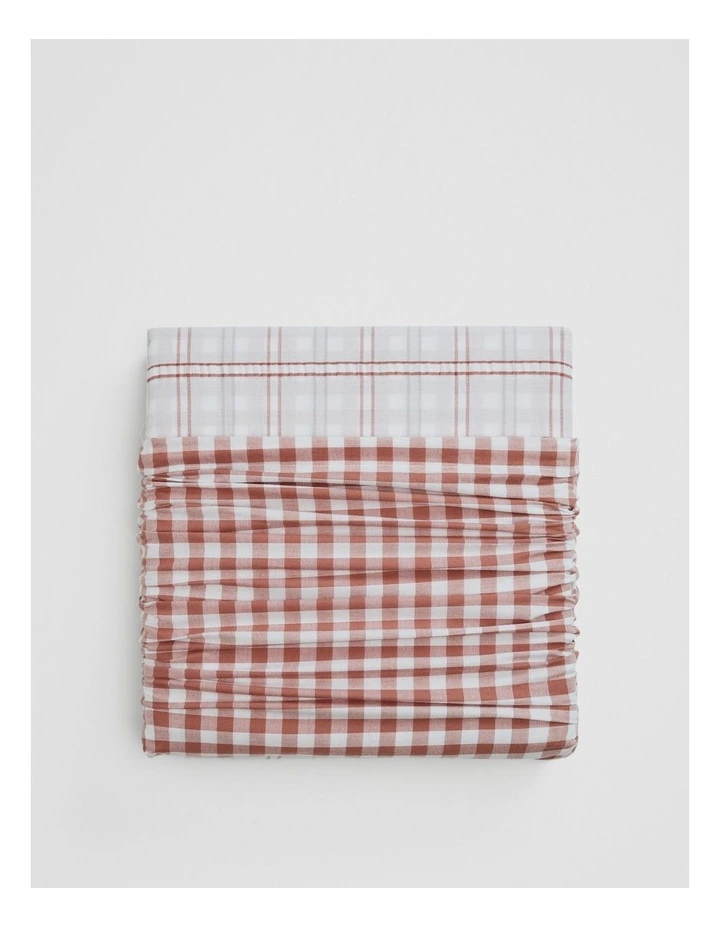 Holly Double Quilt Cover in Multi Check image 4