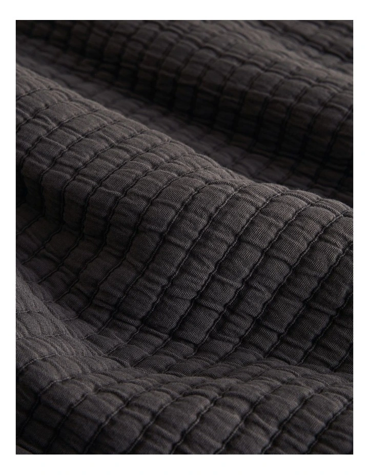 Pomona Queen Quilt Cover in Charcoal image 6