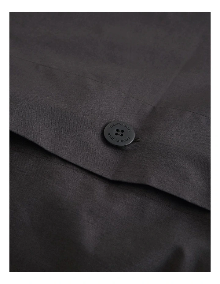 Pomona Queen Quilt Cover in Charcoal image 7