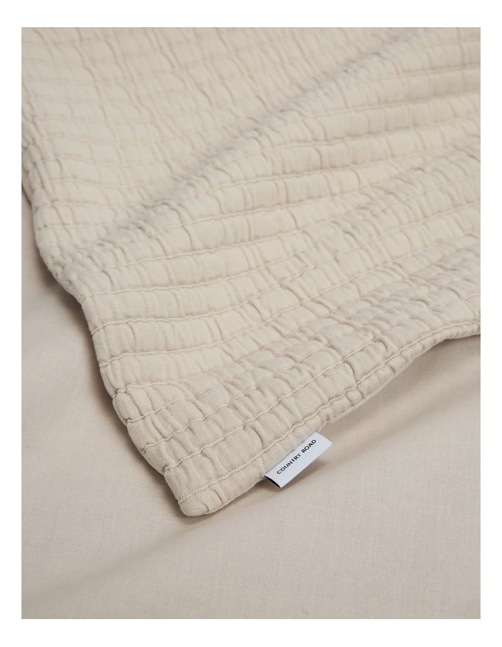 Pomona Queen Quilt Cover in Natural image 2