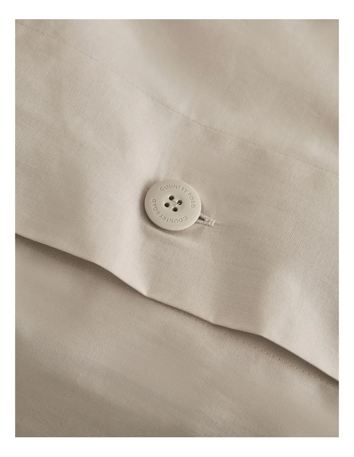 Pomona Queen Quilt Cover in Natural image 3
