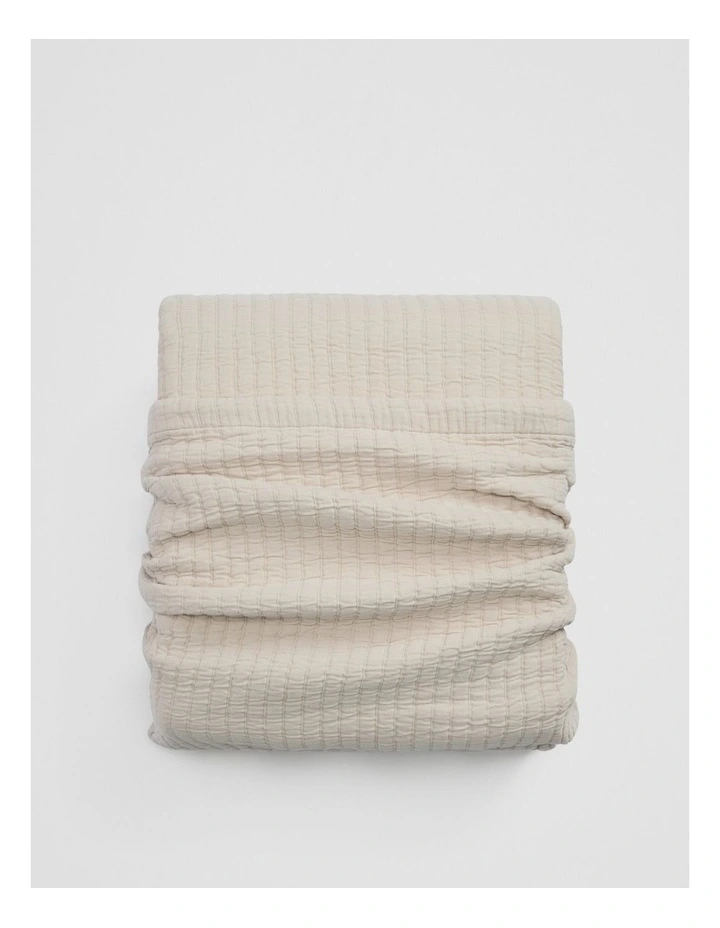 Pomona Queen Quilt Cover in Natural image 3