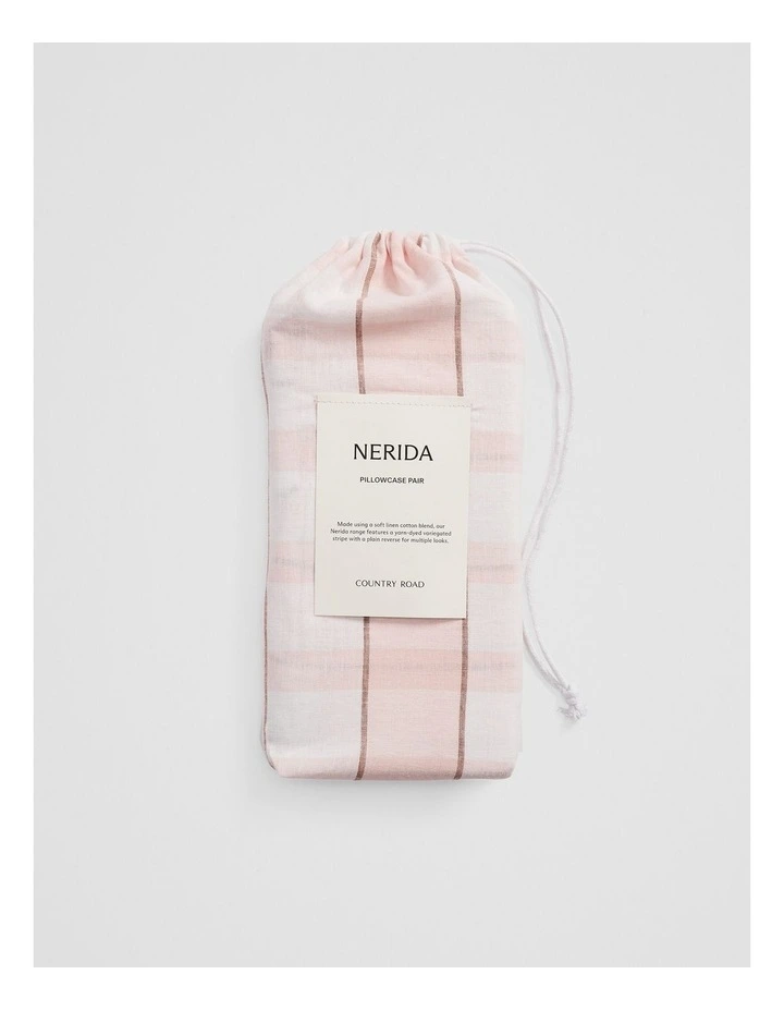 Nerida Standard Pillowcase Pair in Bud image 4