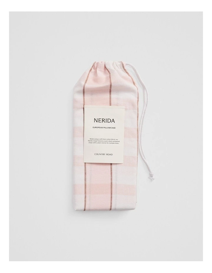 Nerida European Pillowcase in Bud image 4