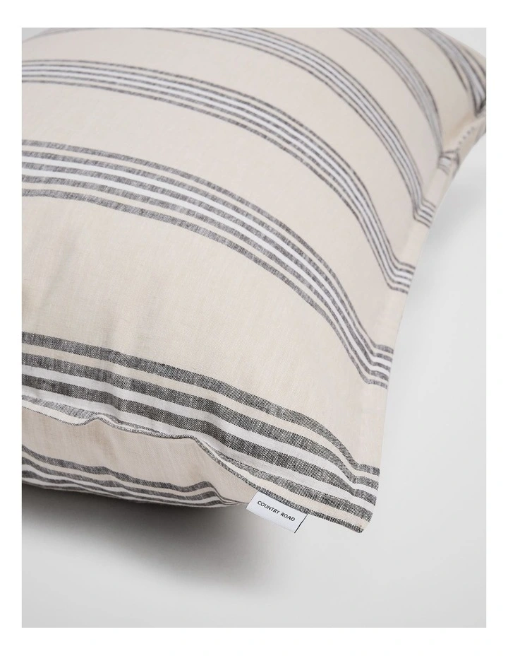 Riley King Pillow Case Pair in Natural image 3