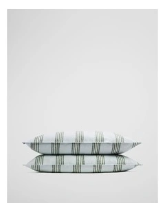 Riley Standard Pillow Case Pair in Ripple