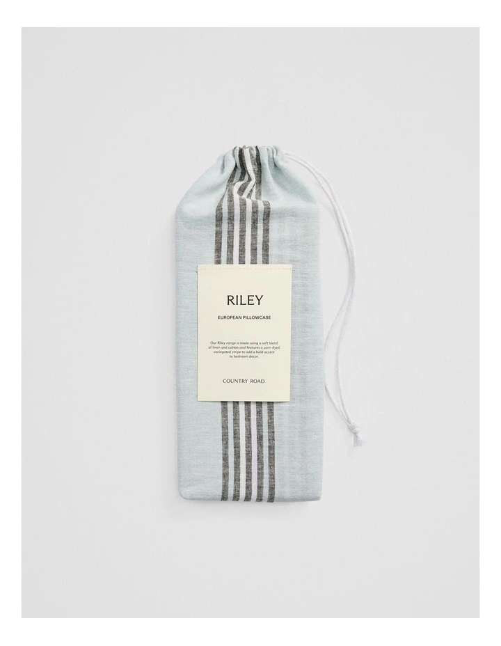 Riley European Pillowcase in Ripple image 4