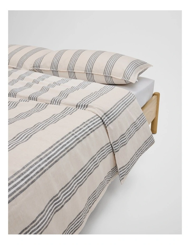 Riley King Quilt Cover in Natural image 2