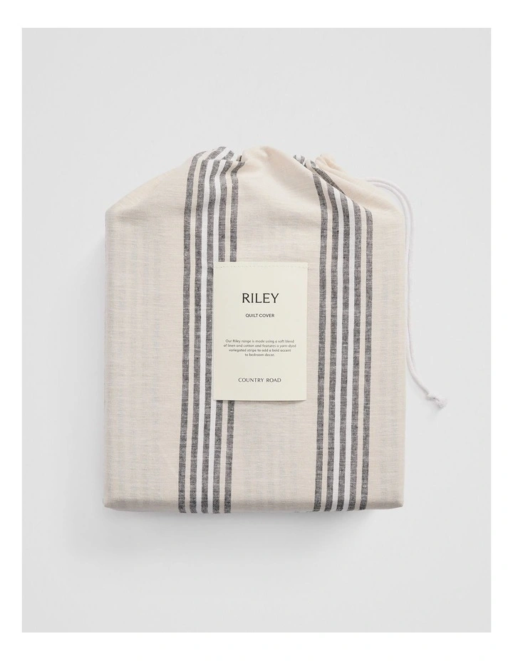 Riley King Quilt Cover in Natural image 4