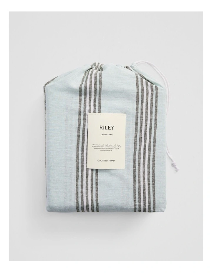 Riley King Quilt Cover in Ripple image 4