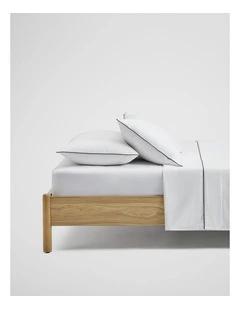 Dita K Flat Sheet in White
