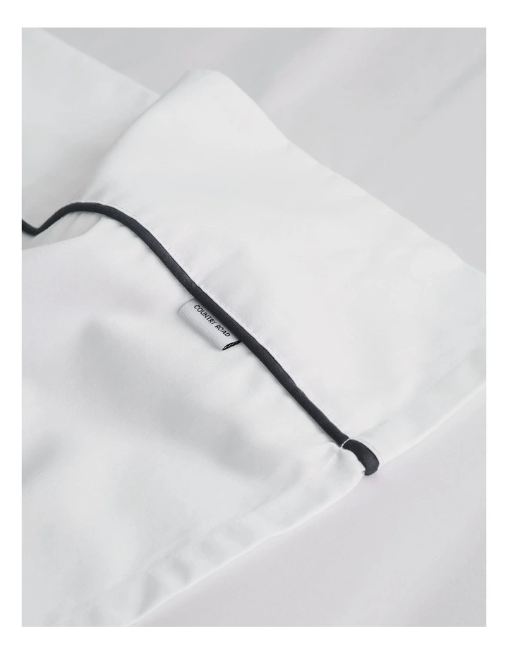 Dita K Flat Sheet in White image 3