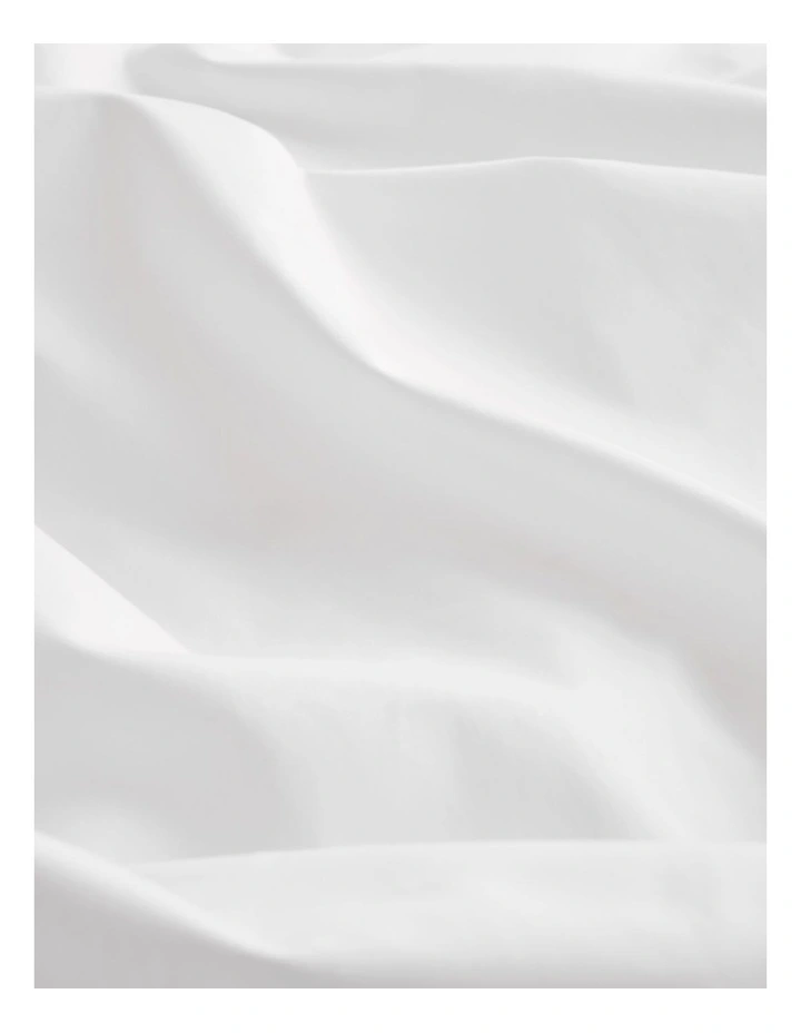 Dita K Flat Sheet in White image 5