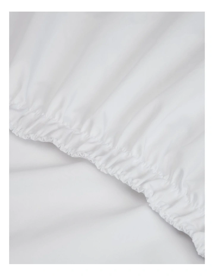 Dita King Fit Sheet in White image 2