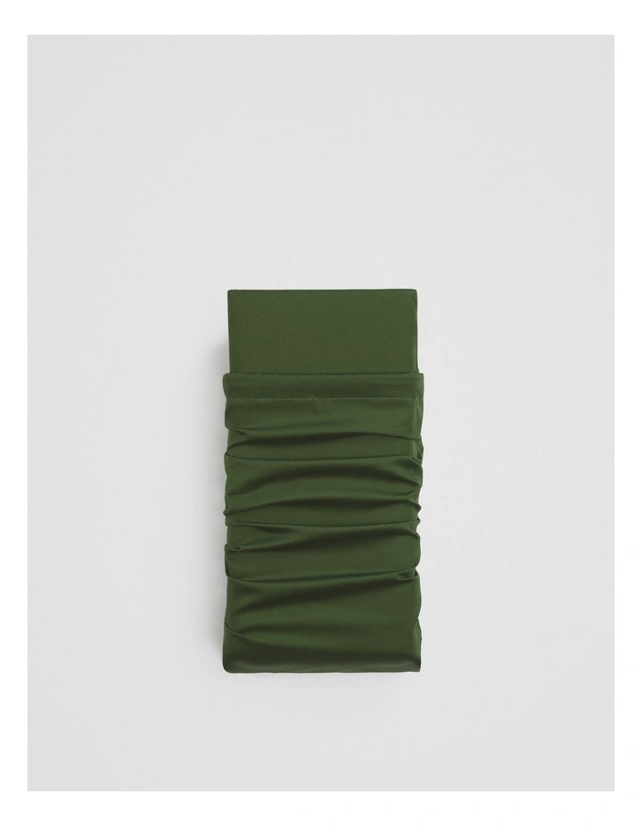 Dita King Fit Sheet in Dark Olive image 3