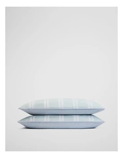 Kaia Standard Pillowcase Pair in Ripple
